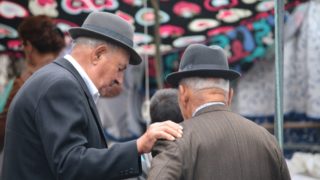 stáří, penze, gentleman, penzista, dpchodce