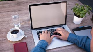 autor, počítač, psaní, novinář