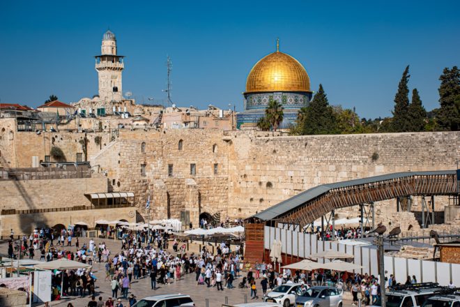 Jeruzalém, Západní zeď – Zeď nářků. Foto:Ri Butov z Pixabay