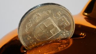 švýcarský frank, Švýcarsko, mince