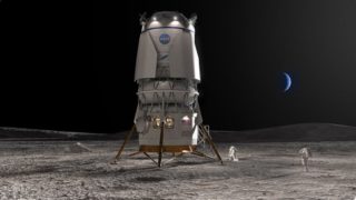 NASA vybrala společnost Blue Origin pro misi letu astronautů na Měsíc