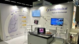 Scivita Medical představila na ERS 2023 zobrazovací systém s jednorázovým bronchovideoskopem