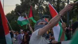 Palestina; demonstrace