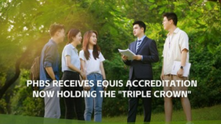 Univerzita PHBS získává akreditaci EQUIS a stává se nositelkou „trojí koruny“