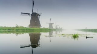 Holandsko; Nizozemsko; Nizozemí; mlýn