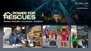 Společnost EcoFlow představila program „Power For Rescues“, zaměřený na podporu záchranářů a připravenosti na katastrofy