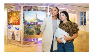 Ve vlajkovém obchodě HUAWEI Opéra v Paříži se objevila Celosvětová tvůrčí aktivita GoPaint