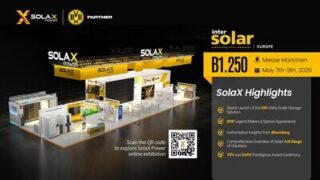 SolaX Power na konferenci EES/INTERSOLAR Europe 2025 – formování budoucnosti solární energie