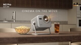 Společnost Hisense představuje M2 Pro, svůj nejmenší, nejlehčí a nejpřenosnější 4K laserový miniprojektor v historii