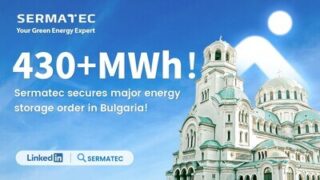 Sermatec získal v Bulharsku projekt na skladování energie o kapacitě více než 430 MWh, čímž urychluje energetickou transformaci ve východní Evropě