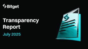 Červencová zpráva Bitget uvádí čistý příjem 461 milionu dolarů a 100 tisíc nových uživatelů funkce kopírování obchodů