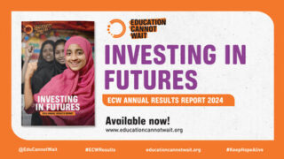 Investice do budoucnosti: organizace Education Cannot Wait pomáhá 14 milionům dětí v krizových situacích po celém světě