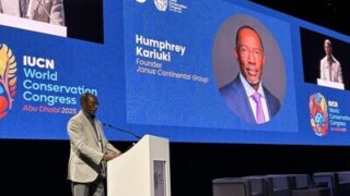 Humphrey Kariuki jmenován patronem IUCN na Světovém kongresu ochrany přírody