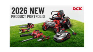 DCK uvádí na evropský trh nové bateriové řešení pro péči o&nbsp;trávníky a&nbsp;zahrady v&nbsp;rezidenčním i&nbsp;komerčním segmentu