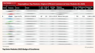 Společnost Risen Energy HJT se řadí do globální trojky v&nbsp;účinnosti konverze a&nbsp;je lídrem v&nbsp;solární energetice