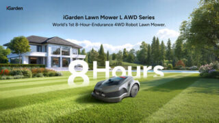Společnost iGarden uvádí na trh řadu L AWD: první robotickou sekačku s&nbsp;pohonem všech kol a&nbsp;výdrží 8 hodin