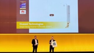 Inteligentní řetězcový střídač Huawei o&nbsp;výkonu 506 kW získal ocenění Za chytřejší elektroniku na Intersolar Europe 2026