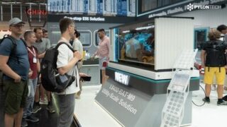 Společnost Pylontech představila PyOcean, systém pro ukládání energie o&nbsp;kapacitě 6,4 MWh, který využívá vlastní vyvinuté články o&nbsp;kapacitě 601 Ah