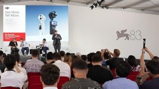 Společnost DJI uspořádala v&nbsp;rámci akce Benátský produkční most během 83.&nbsp;ročníku Mezinárodního filmového festivalu v&nbsp;Benátkách setkání „Filmaři a&nbsp;vizionáři“
