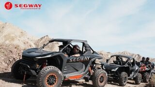 Segway Powersports zavedl latinskoamerická a&nbsp;kanadská média a&nbsp;tvůrce z&nbsp;výrobní haly do reálného terénu